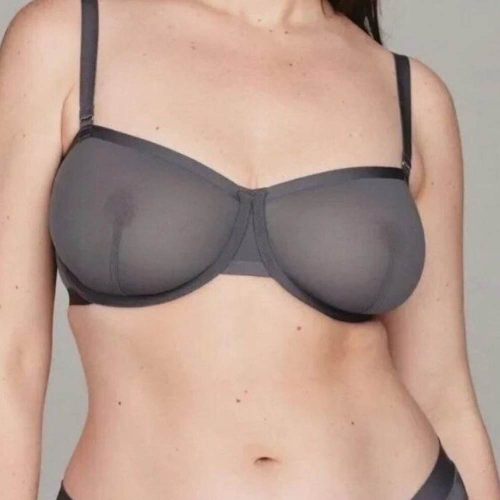 CUUP The Balconette Mesh Slate Gray Size 30D